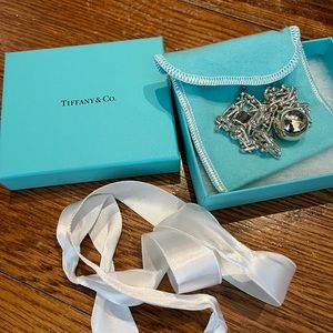 Tiffany and co silver hardwear double wrap bracelet never worn